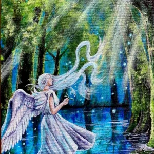 angel pintura