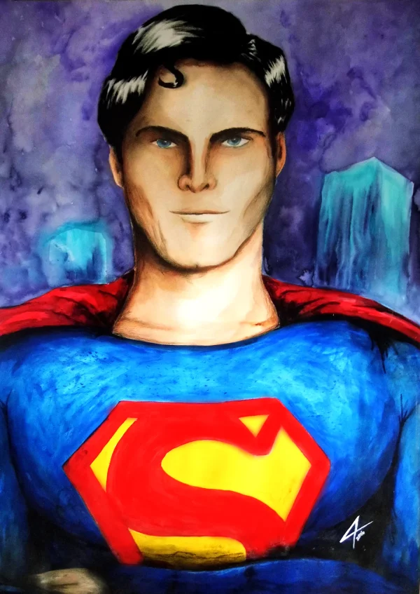 superman pintura costa rica