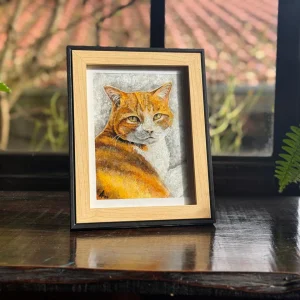 Retrato de mascota de gato - 0035